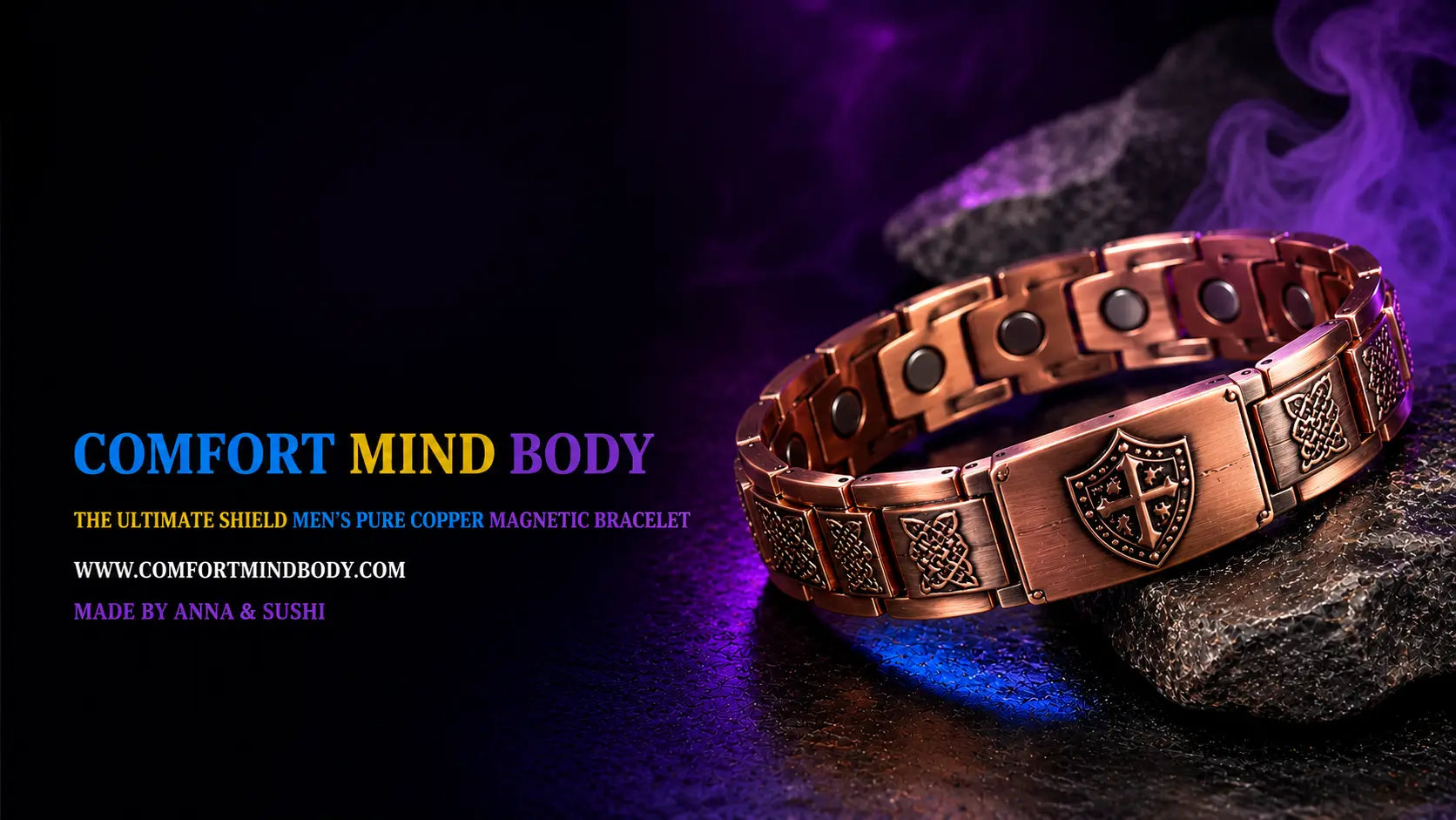 Pure Copper Magnetic Bracelet