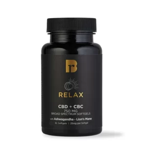 RELAX CBD + CBC - 750mg Softgels