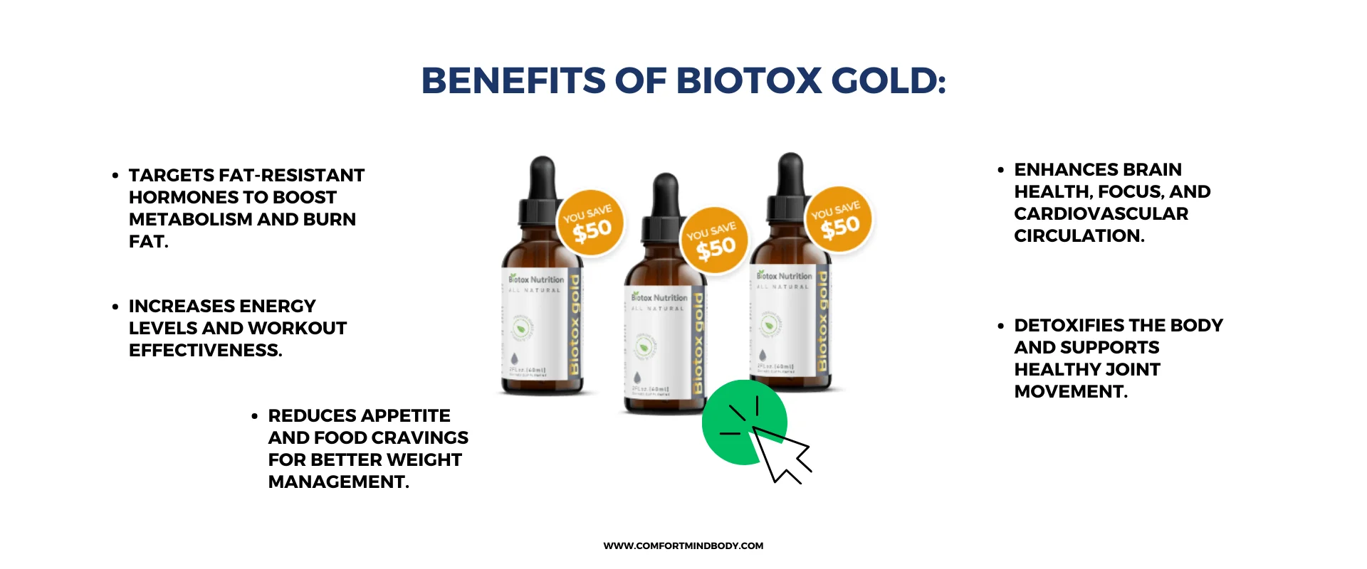 Benefits of BIOTOX GOLD-