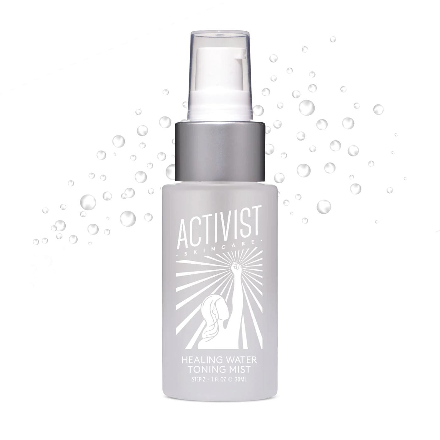 Activist Skincare Healing Water Toning Mist bottle