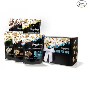 Funky Chunky Gourmet Popcorn Sampler Variety Pack, Easter Gifts for Adults