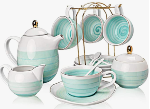 Porcelain Tea Set of 4