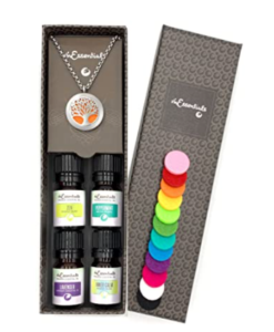 Tree of Life Aromatherapy Necklace Diffuser & Gift Set