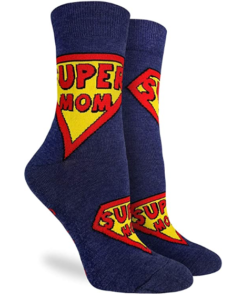 Supergirl socks, Mother’s Day Gift Ideas
