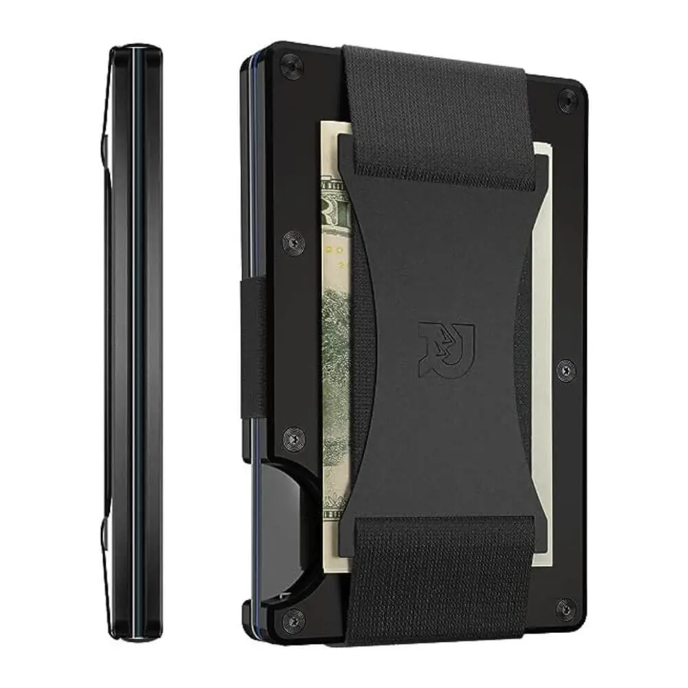 The Ridge RFID Blocking Minimalist Slim Wallet, Luxury Gifts for Men