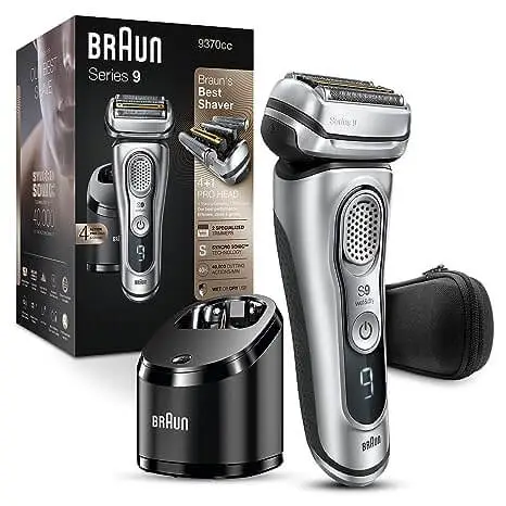 Braun Series 9 Rechargeable Wet & Dry Men’s Electric Shaver, Luxury Gifts for Men, Wanted Amazon Gift Ideas, Father's Day Gift Ideas