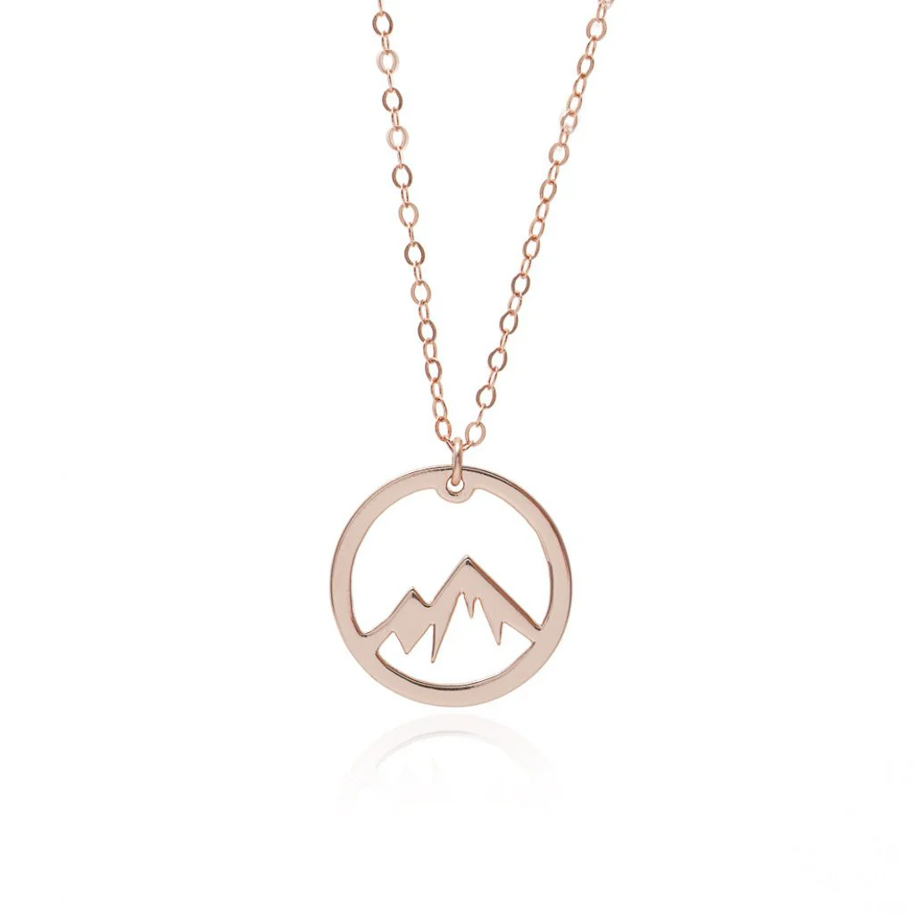 Circle Mountain Necklace