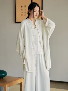 Artistic Retro Loose Solid Color Linen Blouse, Summer Chic Plus Size Linen Outfits, Benefits of Wearing Linen