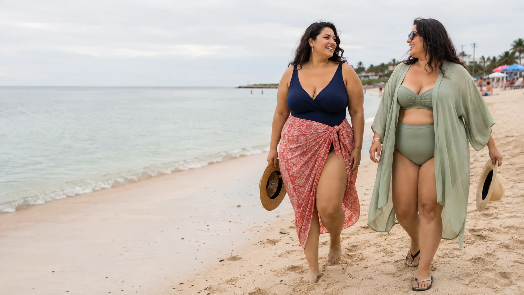 Plus Size Beachwear Trends now