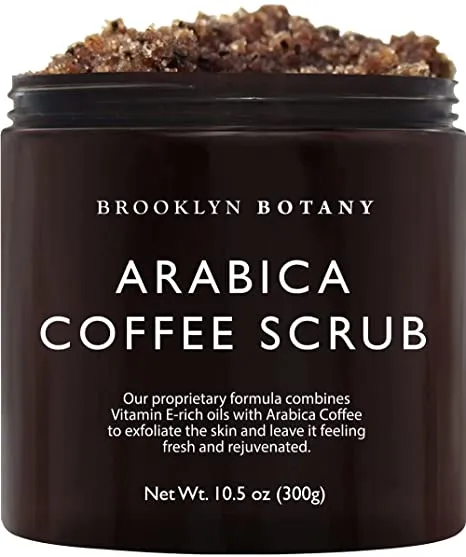 Dead Sea Salt and Arabica Coffee Body Scrub