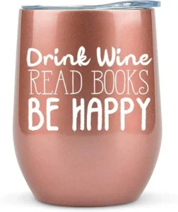 Wine Tumbler for Book Lovers