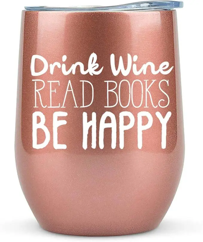 Wine Tumbler for Book Lovers