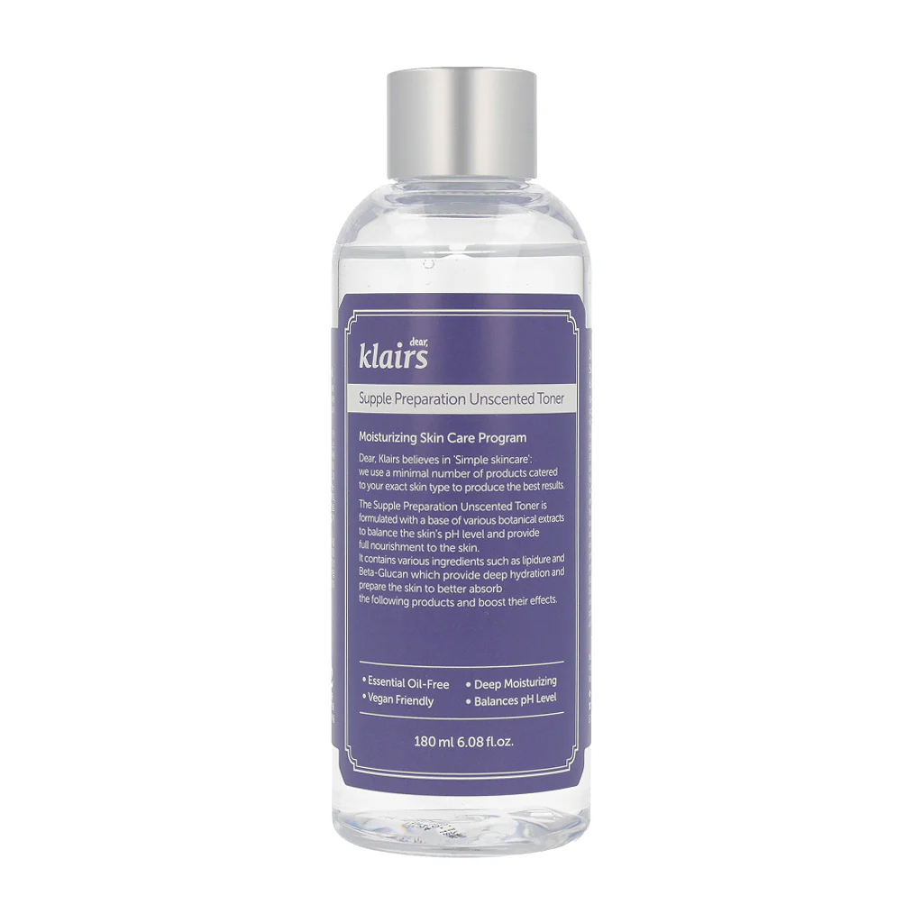 Klairs Supple Preparation Unscented Toner