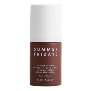 Summer Fridays Midnight Ritual Retinol Serum - Renewal Retinol Serum for Face, Fine Lines & Discoloration, summer fridays skincare