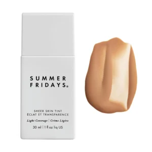 Summer Fridays Sheer Skin Tint - Tinted Moisturizer with Hyaluronic Acid, summer fridays skincare