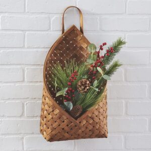 Tobacco Basket Wall Pocket