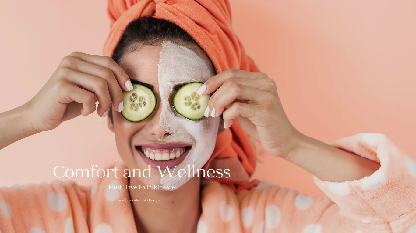 Fall skincare capsule with cleanser, moisturizer, sunscreen, body lotion, lip care and hand cream