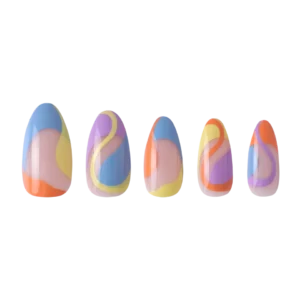 Short Press-On Nails: 5 Reasons They’re a Beauty Must-Have 3 Melted Popsicle Press-on Nails