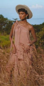 10 Unique Boho Dresses Patterns for Your Summer Wardrobe 9 Pink Aurora Greek Goddess Dress • Boho Macrame Dress • Boho Sustainable Dress