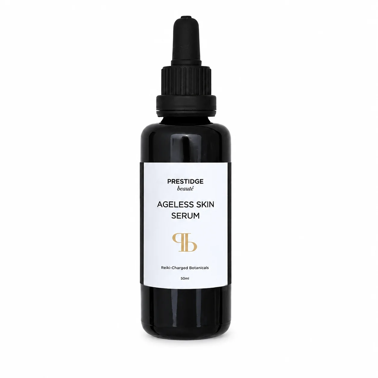 PRESTIDGE beauté Ageless Skin Serum bottle