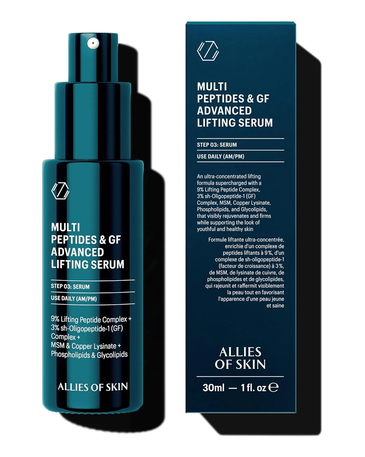 Allies of Skin Multi Peptides and Growth Factor Advanced Lifting Serum