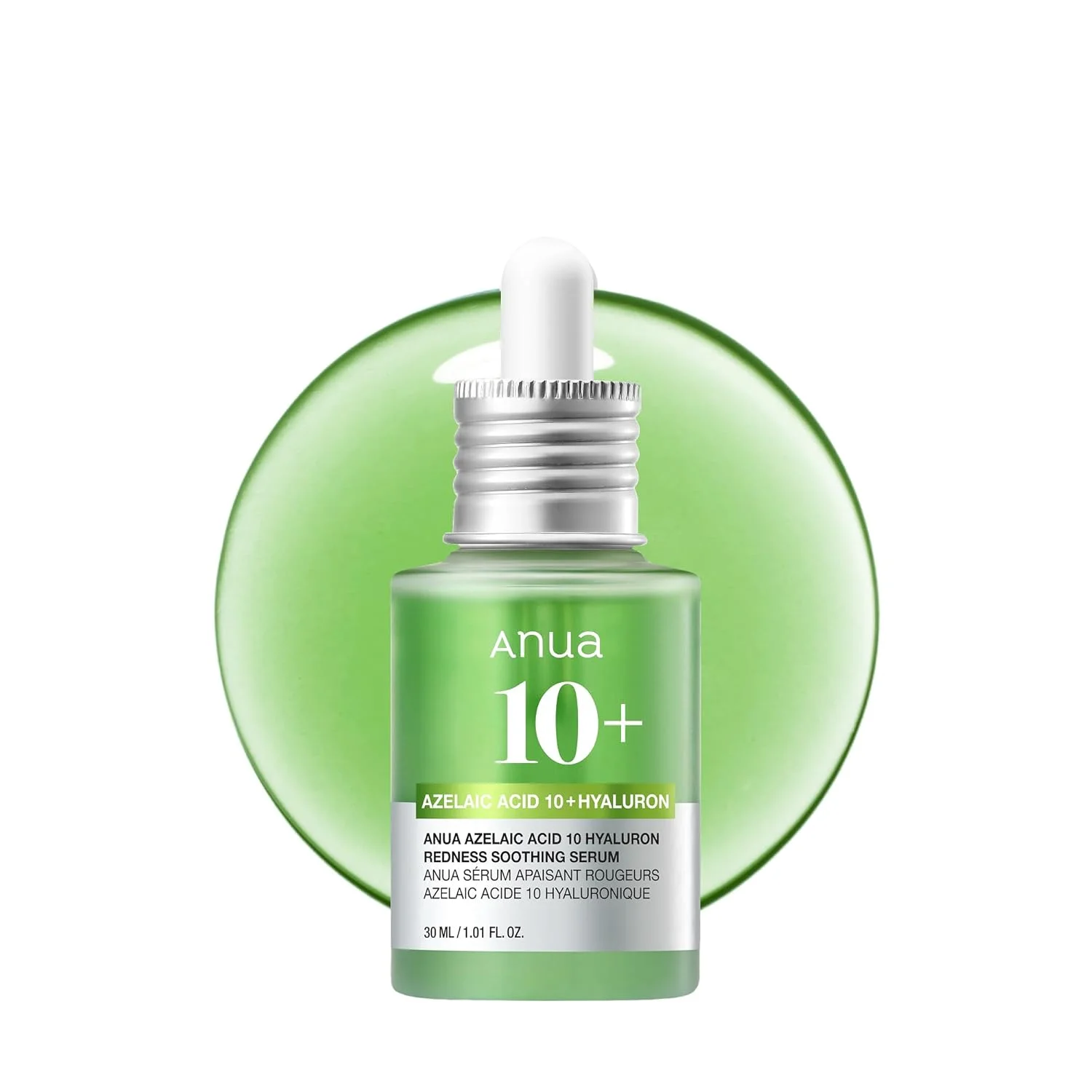 Anua Azelaic Acid 10 Hyaluron Redness Soothing Serum bottle