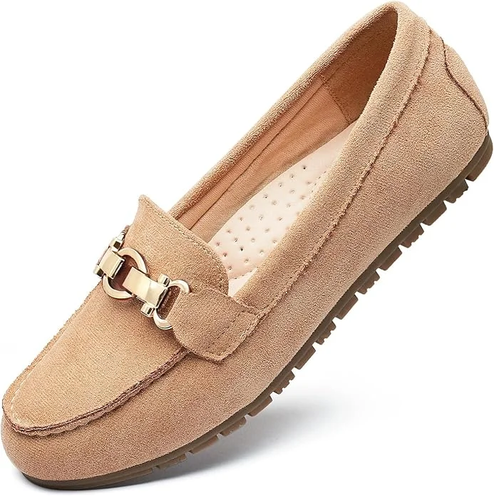Cvistpieo women's business-casual penny loafers for spring dresses