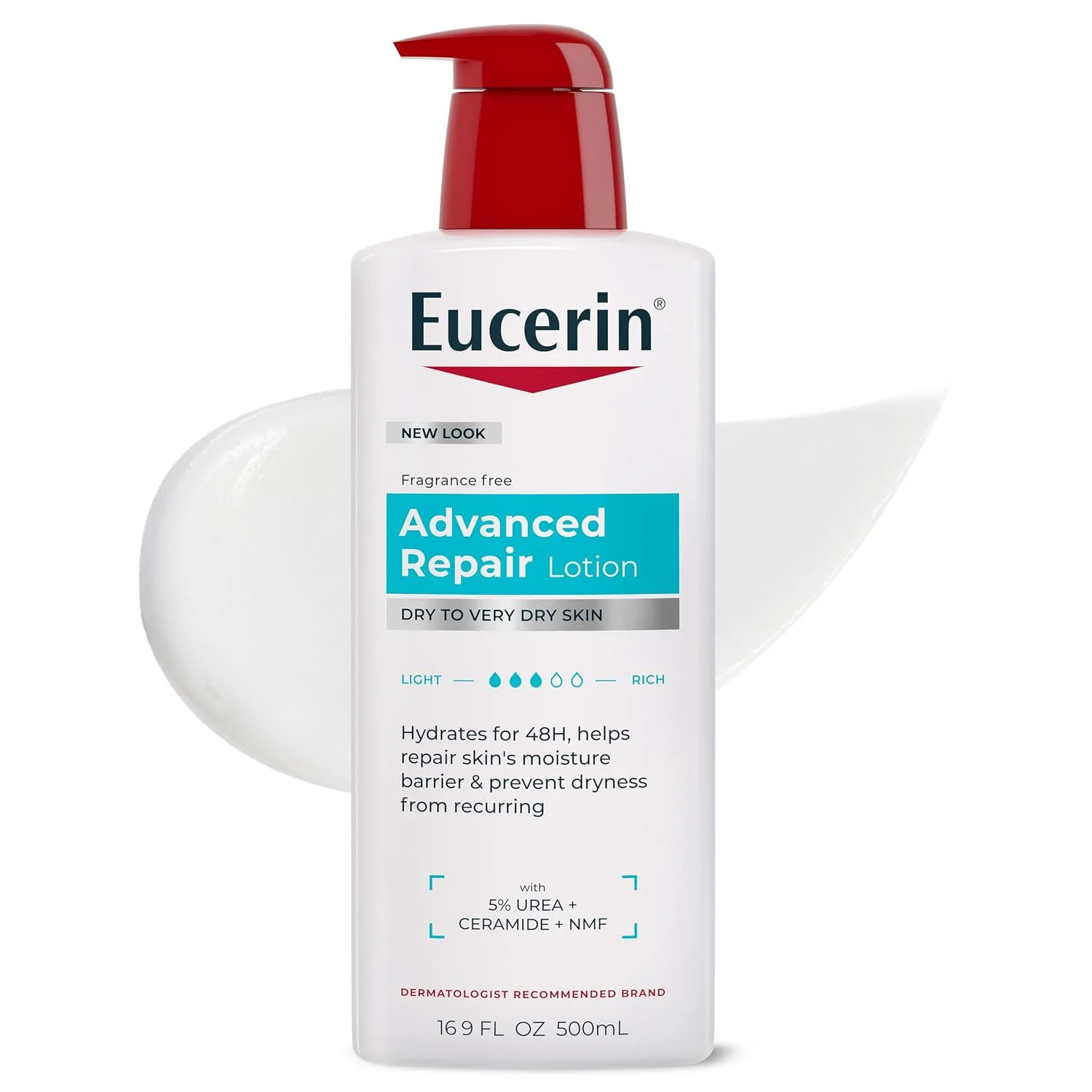 Eucerin Advanced Repair Body Lotion bottle