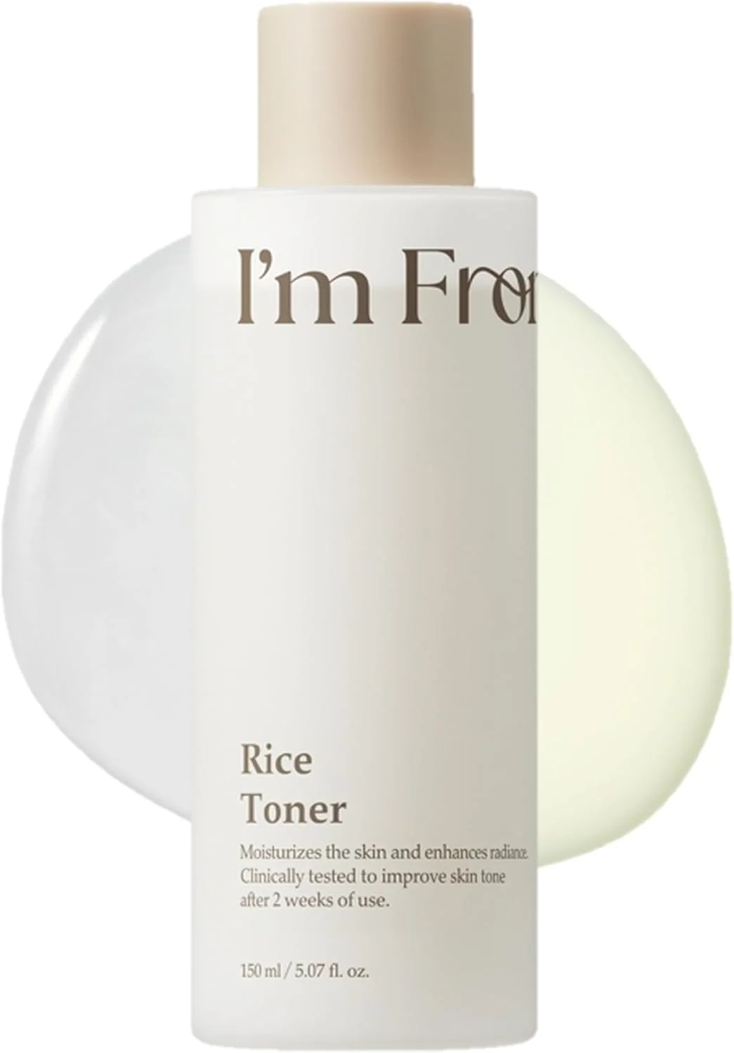 I'm From Rice Toner bottle