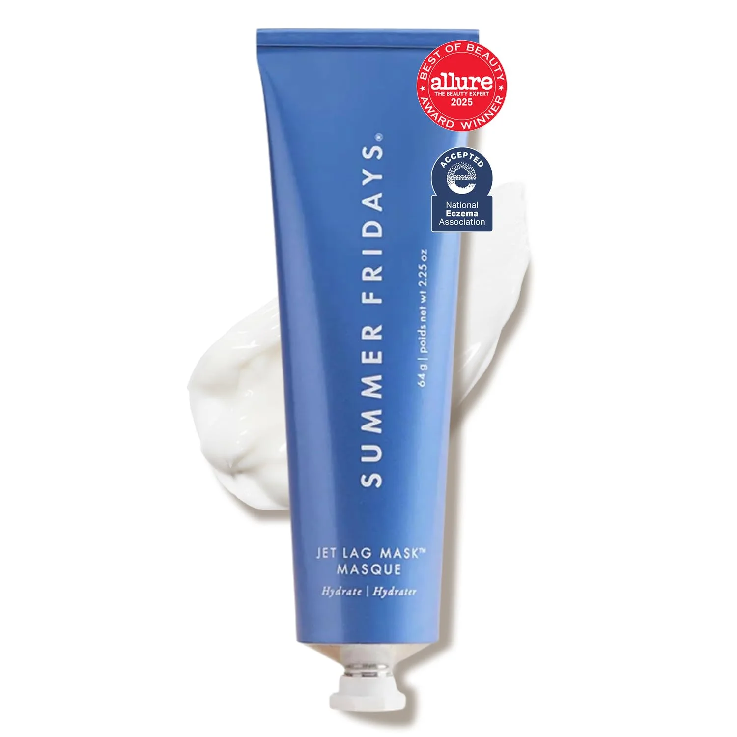 Summer Fridays Jet Lag Mask and Moisturizer tube