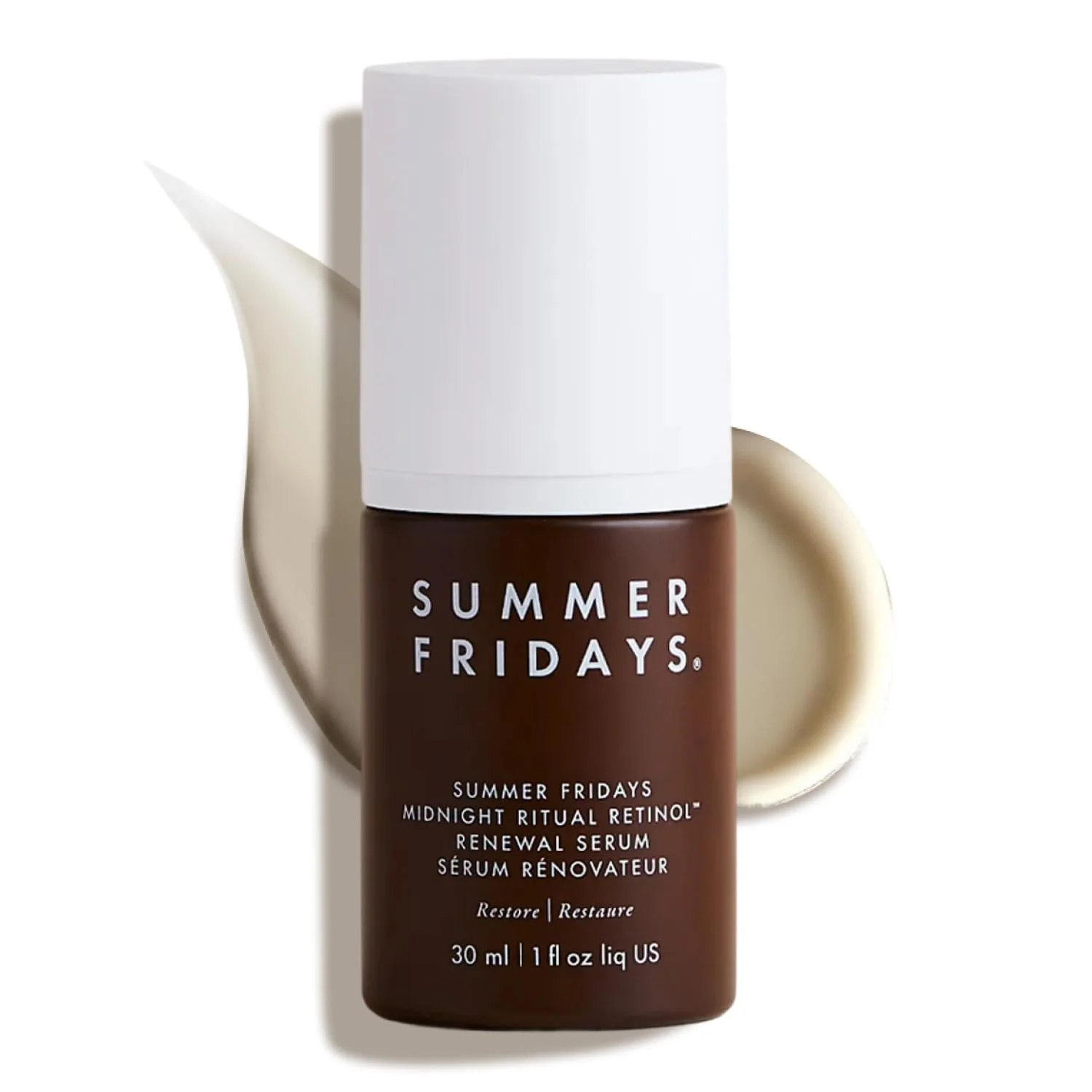 Summer Fridays Midnight Ritual Retinol Renewal Serum bottle