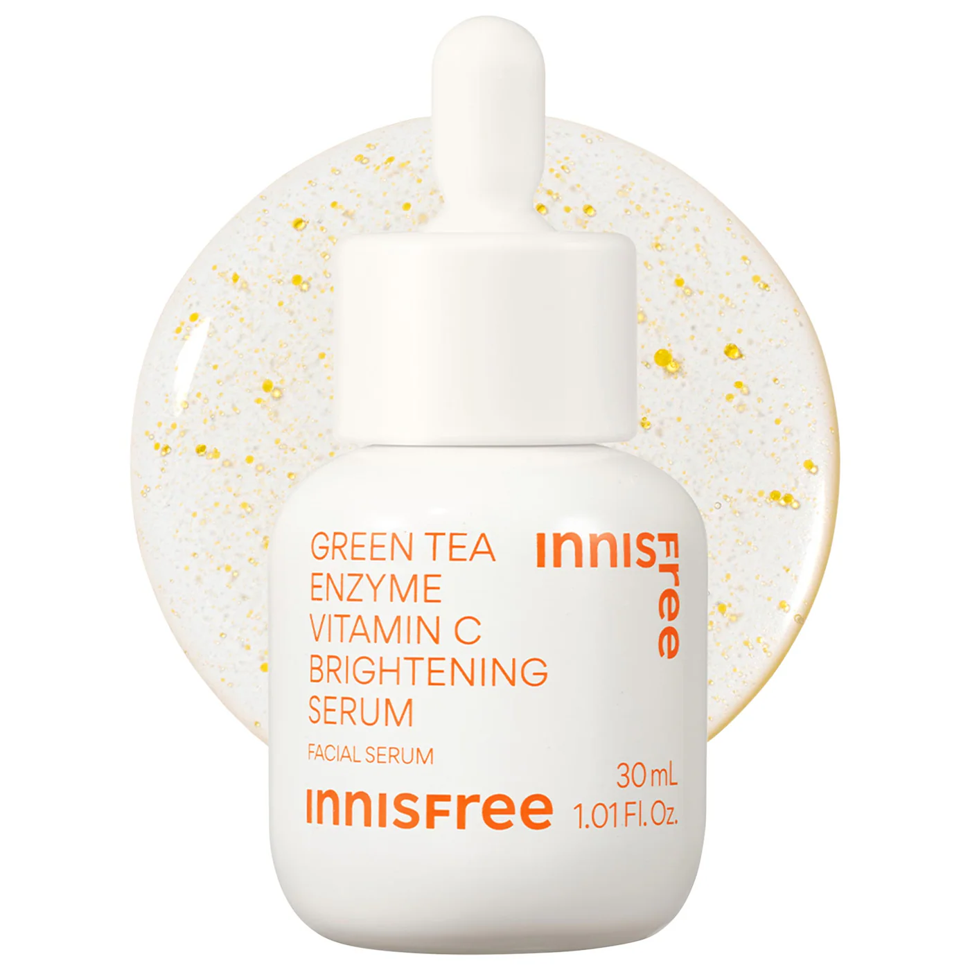 Innisfree Vitamin C Green Tea Enzyme Brightening Serum bottle