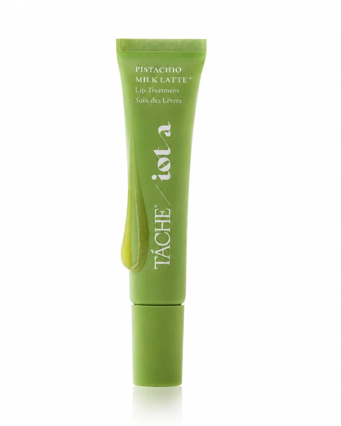 iota and Tache Pistachio Milk Latte Lip Treatment tube