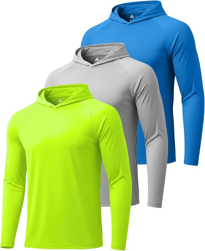 UPF 50 lightweight sun protection hoodie shirt for plus-size summer outfits