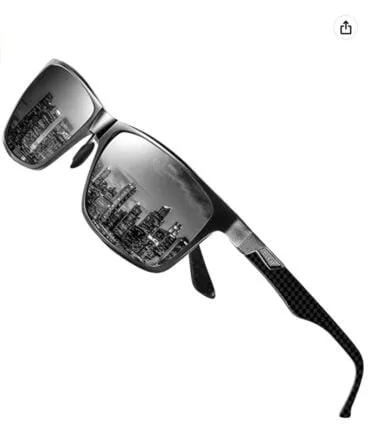 Polarized UV400 sunglasses for plus-size summer outfits and sun protection