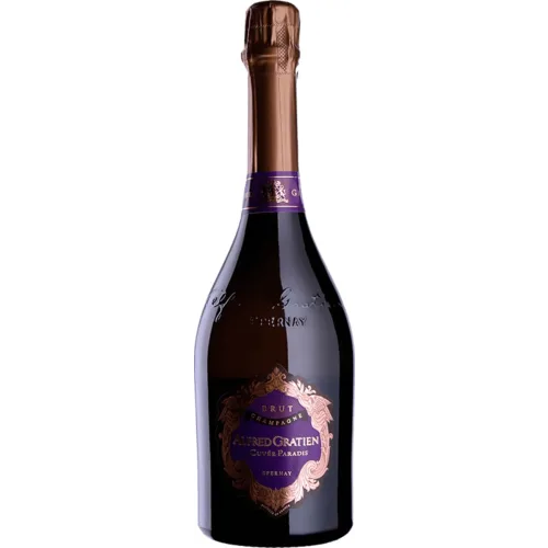 Alfred Gratien 2015 Cuvée Paradis Champagne bottle.