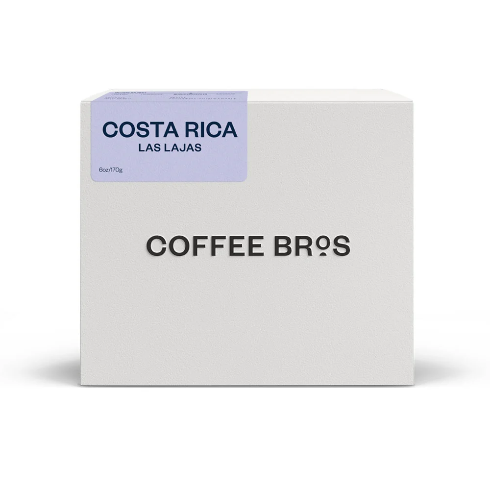 Coffee Bros. Costa Rican Las Lajas Natural coffee.