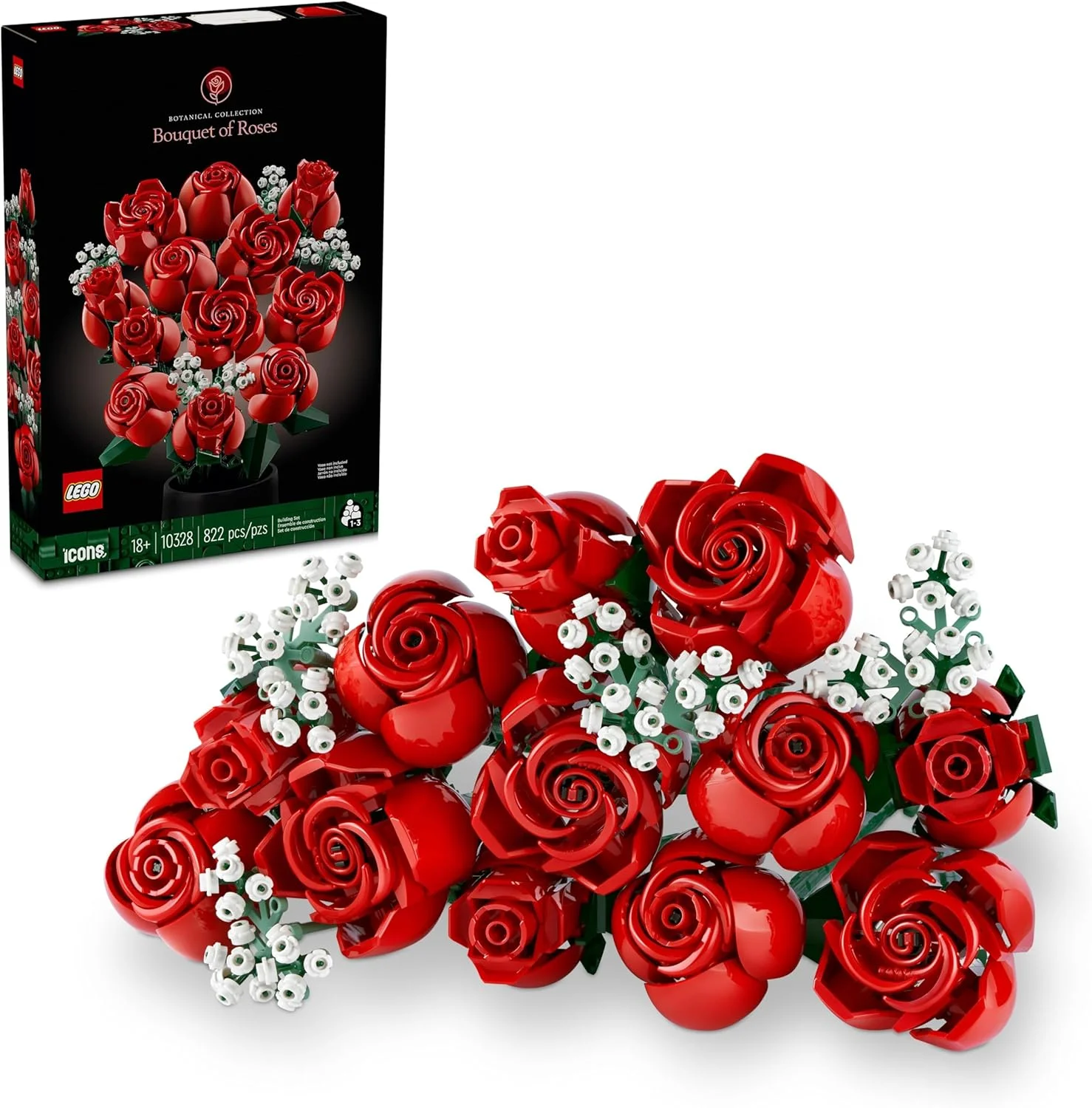 LEGO Botanicals Bouquet of Roses building set 10328