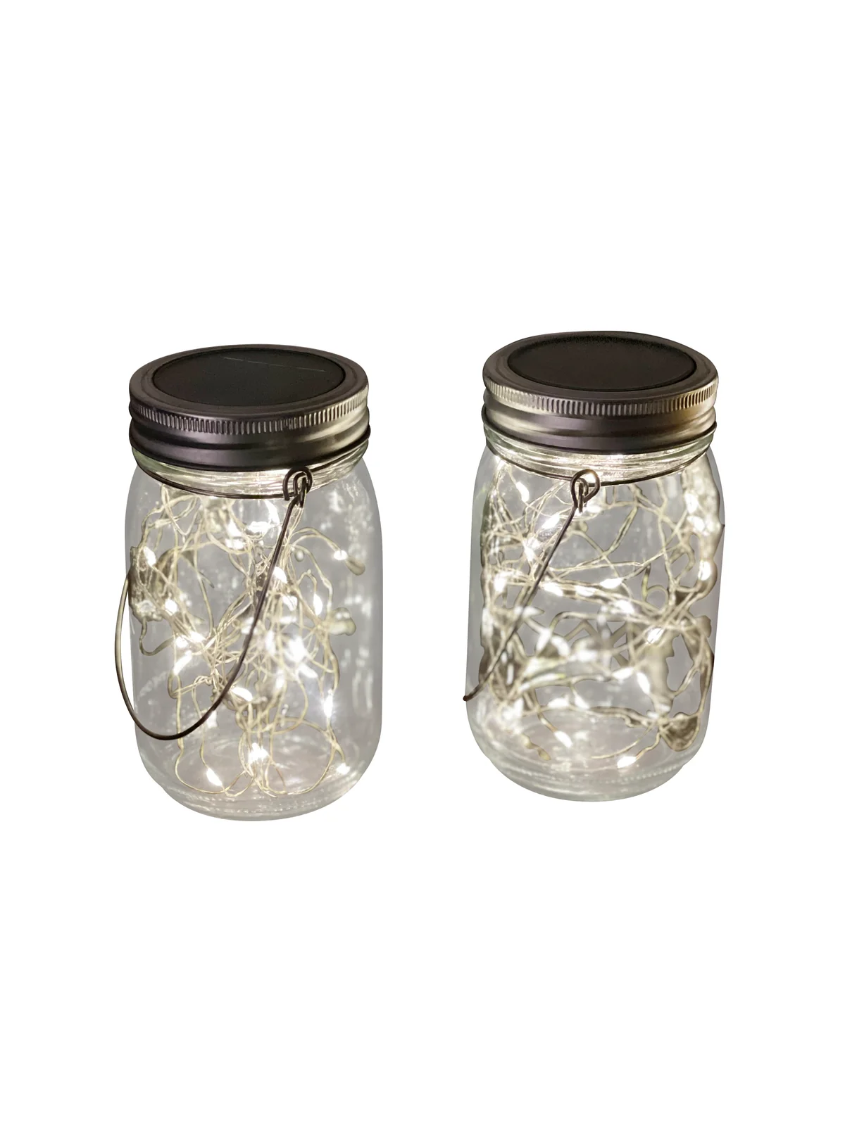 LITO solar mason jar lights.