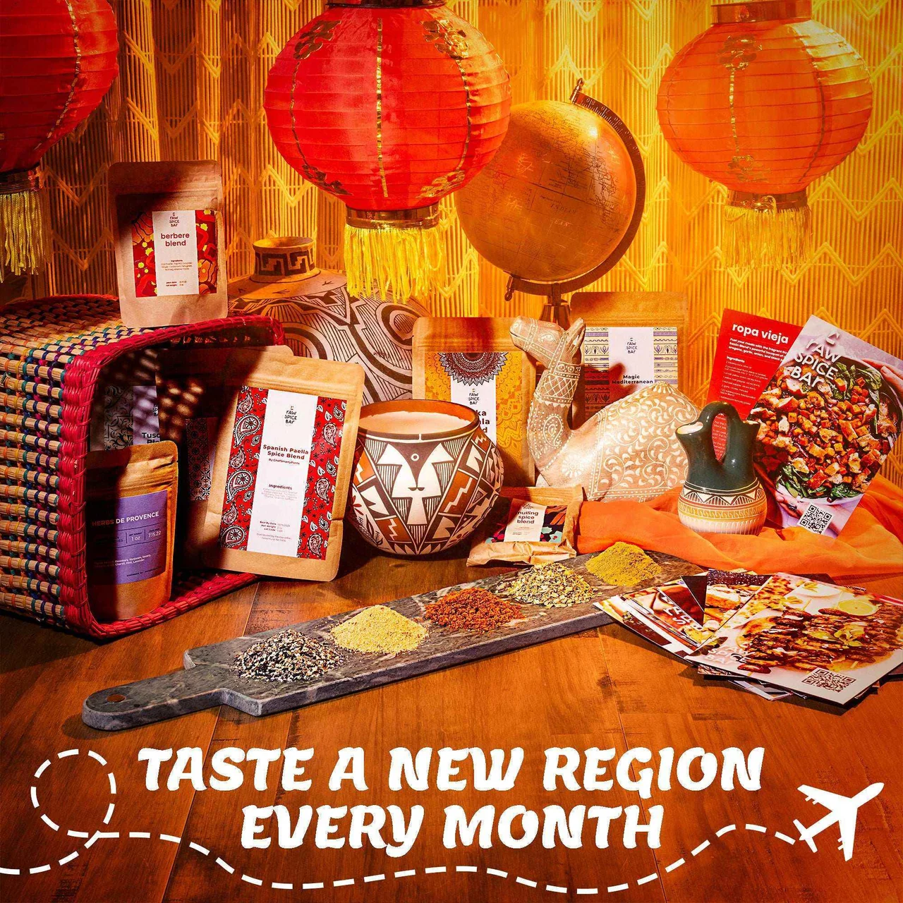 RawSpiceBar The Spice Adventure spice subscription.