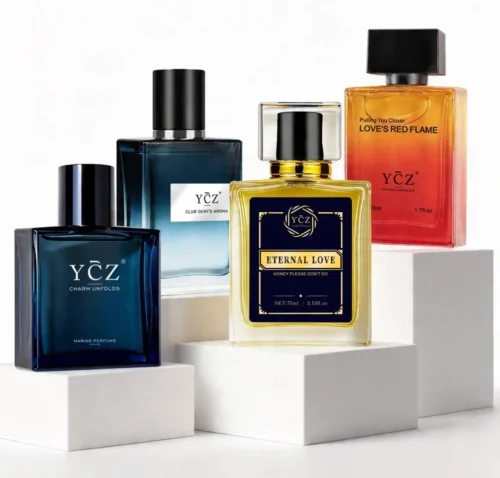 YCZ four-piece men’s cologne set.