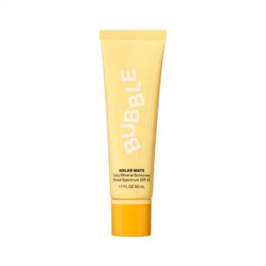 Bubble Skincare The Latest Trend: Clear Skin Guide 101! 6 Bubble Skincare Solar Mate Mineral Face Sunscreen Broad Spectrum SPF 40