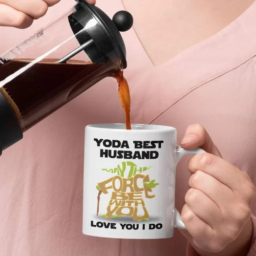Coffee Mugs for Husband, Yoda Best Husband