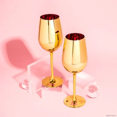 Barbie x Dragon Glassware Dreamhouse themed glasses