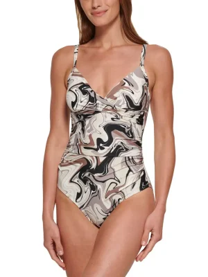 a woman in a swimsuit